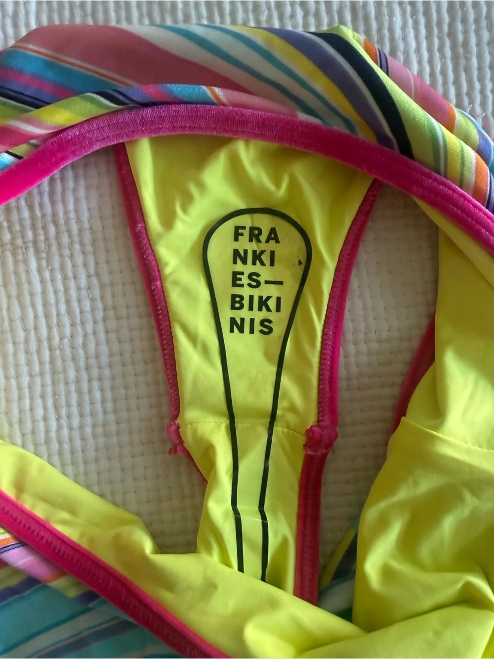 NWT Frankie’s Bikinis One-Piece Cut-out Swimsuit